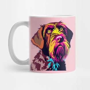 German Wirehaired Pointer Pop Art - Dog Lover Gifts Mug